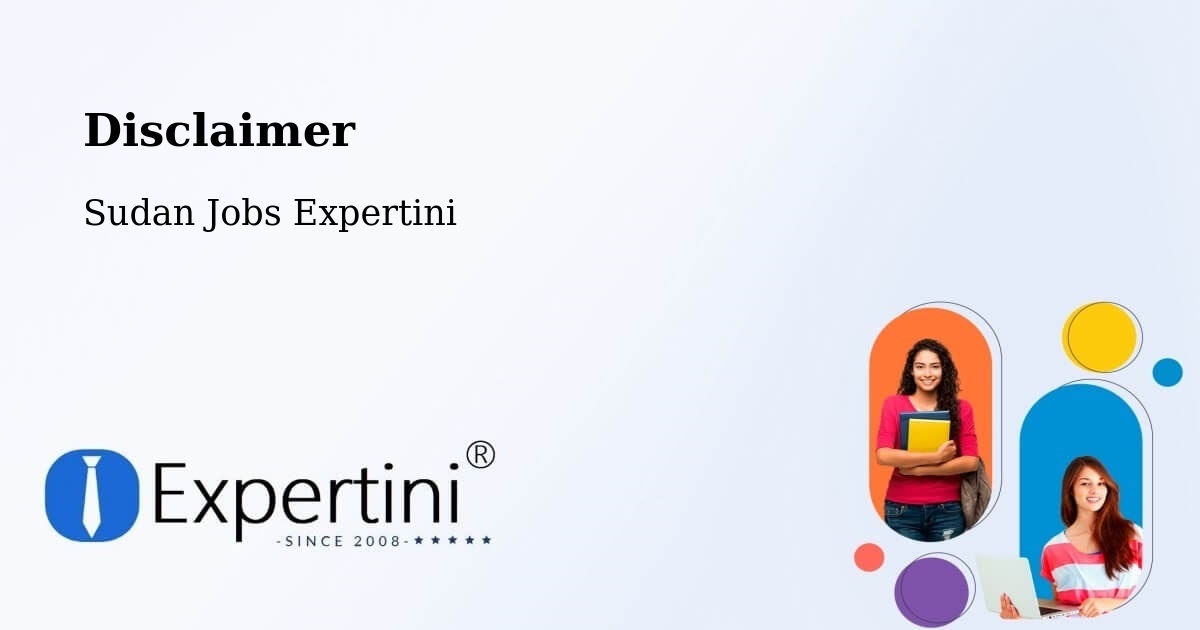 Disclaimer – Singa - Sudan Jobs Expertini